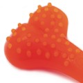 Zabawka kość gryzak psa aport Comfy 12,5cm Orange