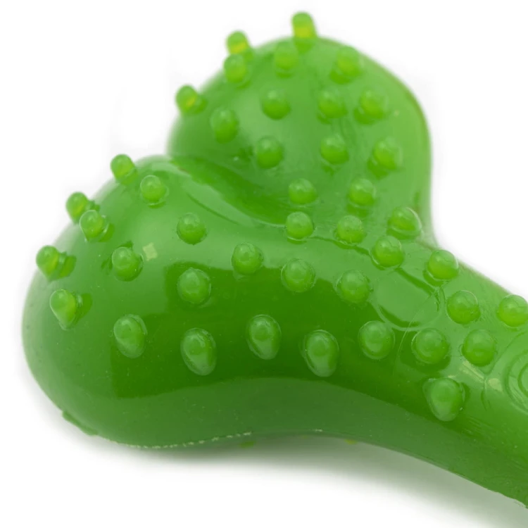 Zabawka kość gryzak psa aport Comfy 12,5cm Zielony