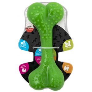 Zabawka, kość, gryzak dla psa Comfy 16,5cm Zielony