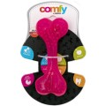 Zabawka kość gryzak psa aport Comfy 12,5cm Różowy