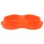 Miska Comfy dla psa, kota, 2x200ml Orange