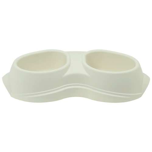 Miska Comfy dla psa, kota, 2x200ml Ecru