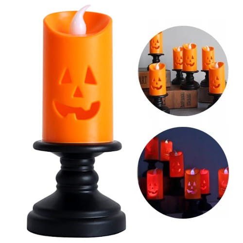 Świeca świeczka, dekoracyjna LED na Halloween