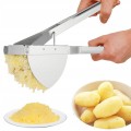 Praska, wyciskarka do ziemniaków, warzyw, Srebrna