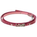 Smycz dla psa Comfy Olympia Love Różowa S 120 cm
