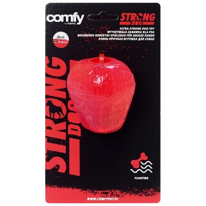 Zabawka, gryzak dla psa na aport Comfy 7,5 cm Strong Dog Truskawka