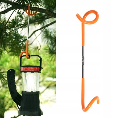 Wieszak, haczyk, hak kempingowy na lampę 29 cm