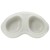 Miska Comfy dla psa, kota, 2x200ml Szary Jedwab