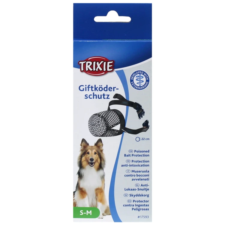 Kaganiec chroniący psa zjadaniem śmieci Trixie S-M