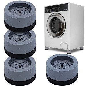 Antywibracyjne, przeciwwstrząsowe podkładki nóżki pod pralkę zmywarkę 4 szt.