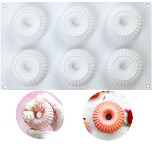 Forma foremka silikonowa na babeczki muffinki Biała