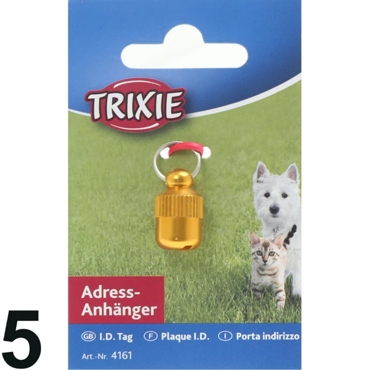 Adresówka, identyfikator psa kota Mix kolor Trixie