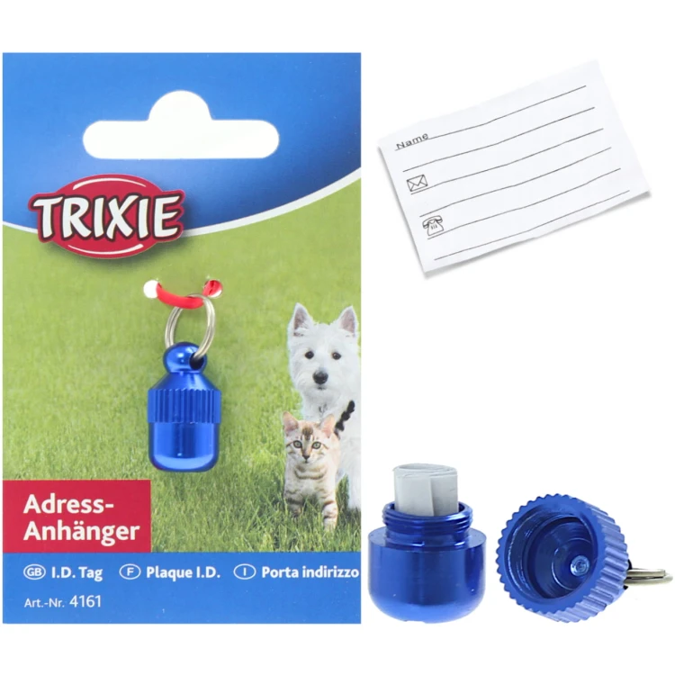 Adresówka, identyfikator psa kota Mix kolor Trixie