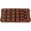 Silikonowe foremki do czekoladek, pralin i lodu wzór 2