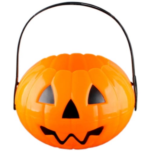 Koszyk, wiaderko, torba na cukierki Halloween Dynia