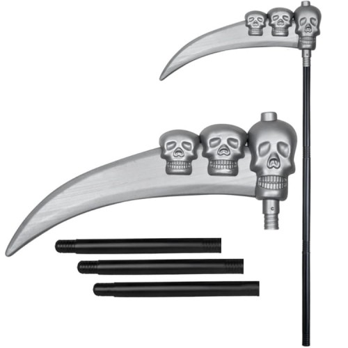 Kosa śmierci składana Halloween Kostucha