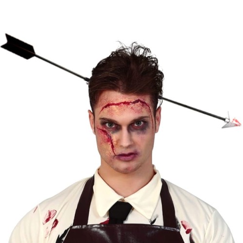 Opaska na Halloween Strzała w głowie Fotobudka