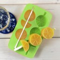 Silikonowa foremka do kostek lody Limonka, patyczki