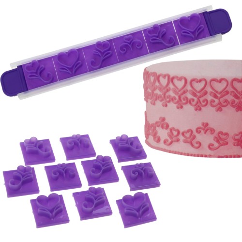 Stemple wykrawacze dekoracja ciast tortów szyna