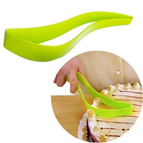 Łopatka nóż do krojenia tortów i ciast Zielona