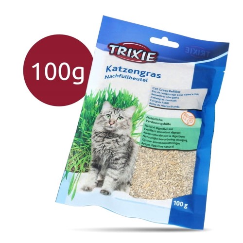 Trawa trawka dla kota nasiona przysmak Trixie 100g