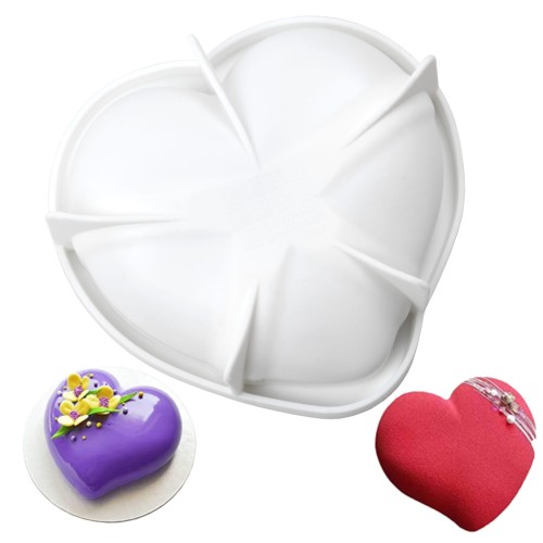 Silikonowa forma do babki, ciast, tortu Serce