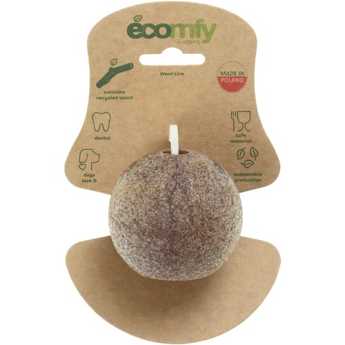 Piłka zabawka psa gryzak na przysmak ecomfy 6,5cm
