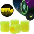 Fluorescencyjne nakrętki nakładki na wentyle 4 szt