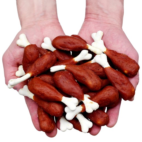 Przysmak dla psa pałka z kaczką Hau&amp;Miau 500g