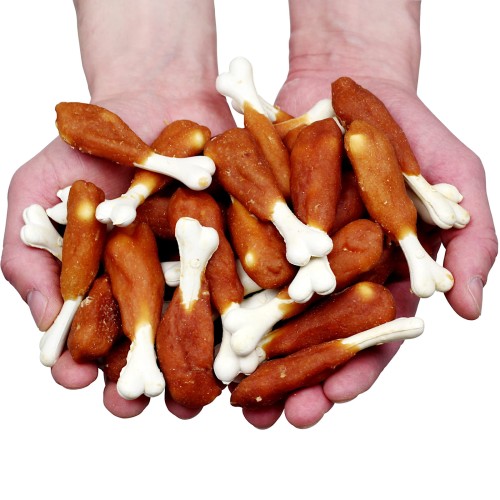 Przysmak dla psa pałka z kurczakiem Hau&amp;Miau 500g