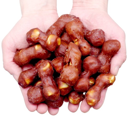 Przysmak dla psa kość z kaczką Hau&amp;Miau 500g