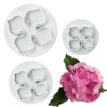 Foremki wykrawacze wyciskane Kwiatki 3szt