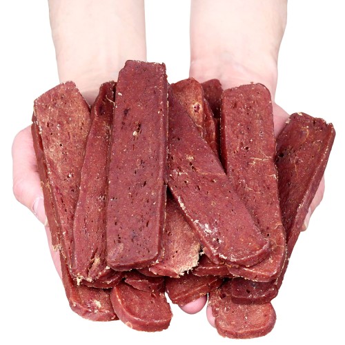 Przysmak dla psa paski z wołowiną Hau&amp;Miau 500g