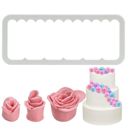 Forma, wykrawacz do ciastek, masy cukrowej Kwiaty
