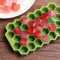 Forma foremka silikonowa lód pokrywą plaster miodu