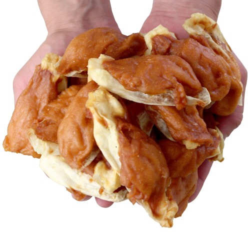 Przysmak psa królicze ucho kurczakiem HauMiau 500g