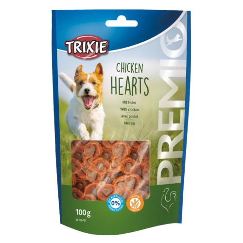 Przysmak psa miękkie serca kurczakiem Trixie 100g