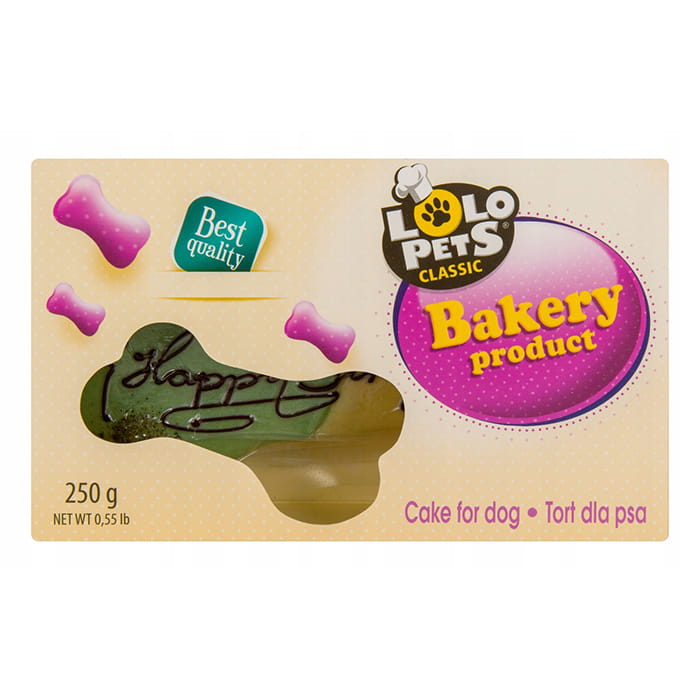 Przysmak psa tort mięsno-warzywny Lolo Pets 250g