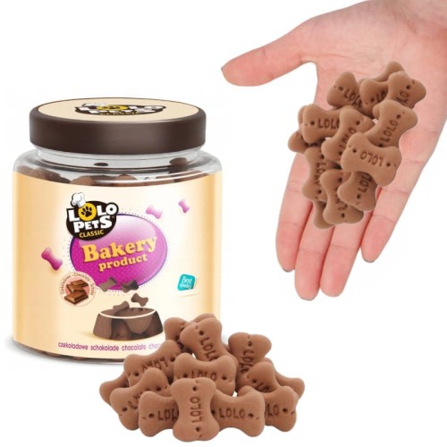 Ciastka przysmak psa, Czekoladowe S Lolo Pets 210g