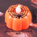 Lampka, świeca, świeczka Dynia LED z bateriami na Halloween