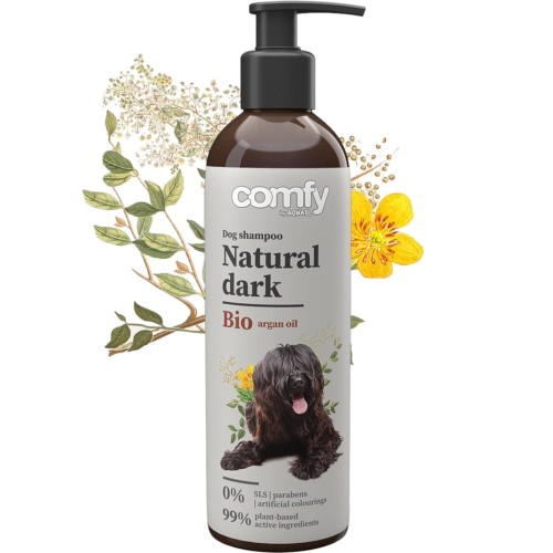 Szampon dla psa do ciemnej, czarnej sierści Comfy Natural Dark 250ml