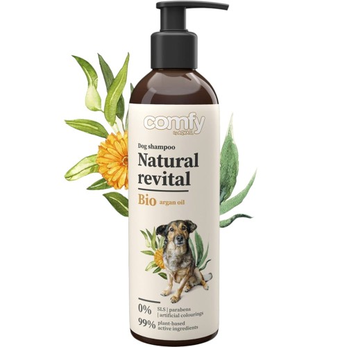 Szampon dla psa o bardzo wrażliwej skórze Comfy Natural Revital 250ml