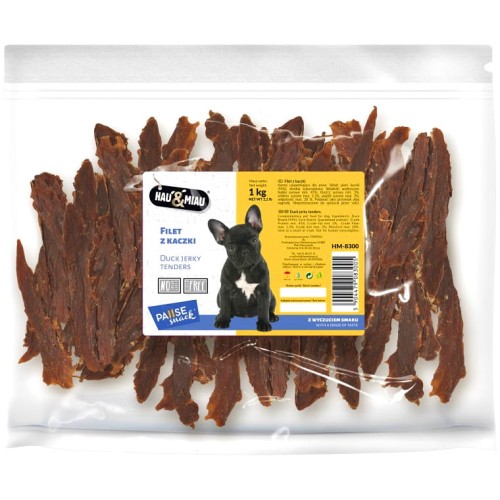 Przysmak przekąska dla psa filet z kaczki Hau&amp;Miau 1kg