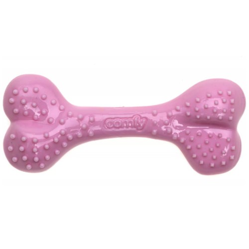 Zabawka, kość, gryzak dla psa, zapach Truskawka Comfy 16,5 cm L