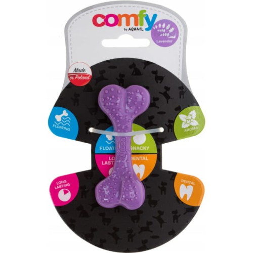 Zabawka, kość, gryzak dla psa, zapach Lawendy Comfy 8,5 cm S