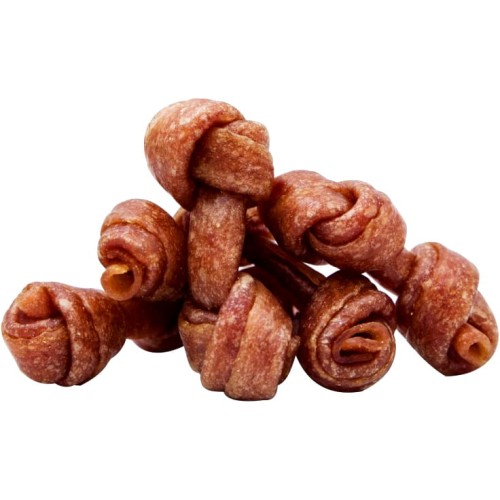 Przysmak, przekąska dla psa miękka Kość wiązana z Kaczki HauMiau 500g