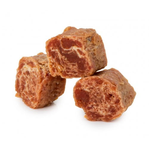 Przysmak, przekąska dla psa Kostki z Jagnięciną i Dorszem HauMiau 500g