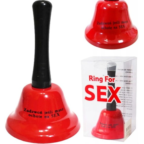 Dzwonek na Sex Prezent na Walentynki Wieczór Panieński Kawalerski Urodziny