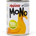 Comfy Appetit Mono Kaczka 100%, Karma mokra Monoproteinowa dla psa 400g