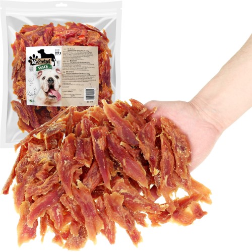 Przysmak dla psa Małe, miękkie filety z Kaczki (92%) Mr.Pretzel 500g